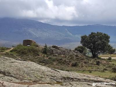 Frente Agua-Yacimiento Arqueológico Guerra Civil Española; comarca de la siberia grupos de senderism